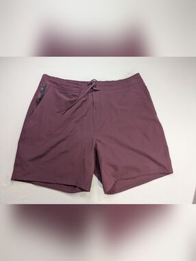 Ten Thousand Shorts Mens XXL Red Foundation Stretch Drawstring Training 2XL